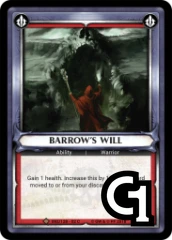 Barrow's Will - Foil